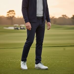 FORE G4 Golf Sneakers White Green Men's Leather Shoes Size 12.5